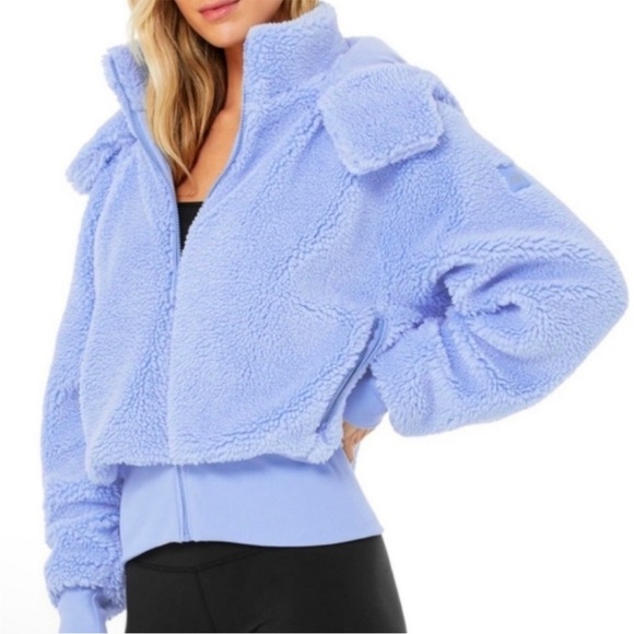 ALO Yoga Tops - Alo Foxy Sherpa Teddy Full Zip